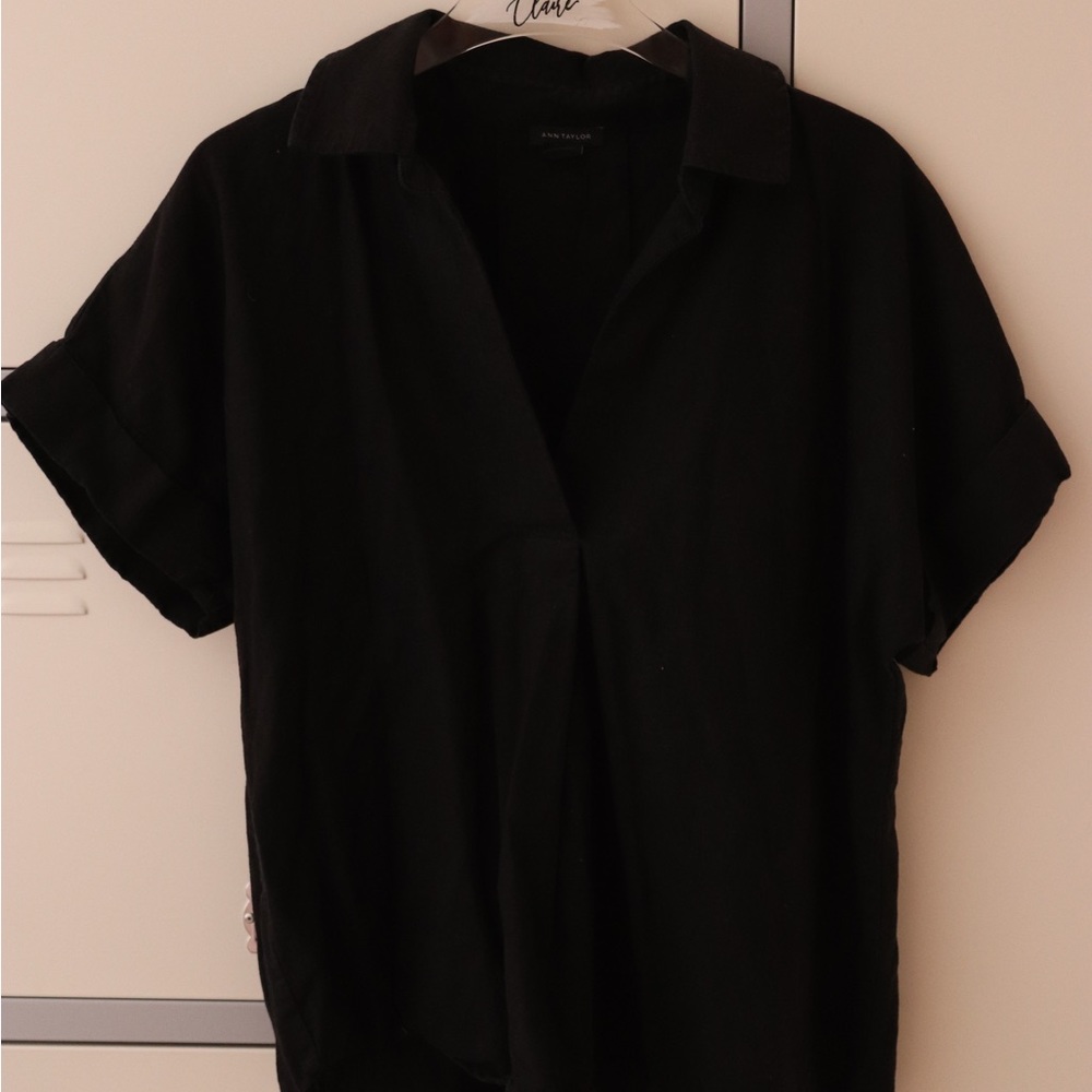 Ann Taylor Linen Shirt